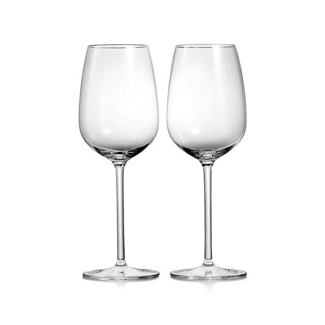 tiffany & co wine glasses